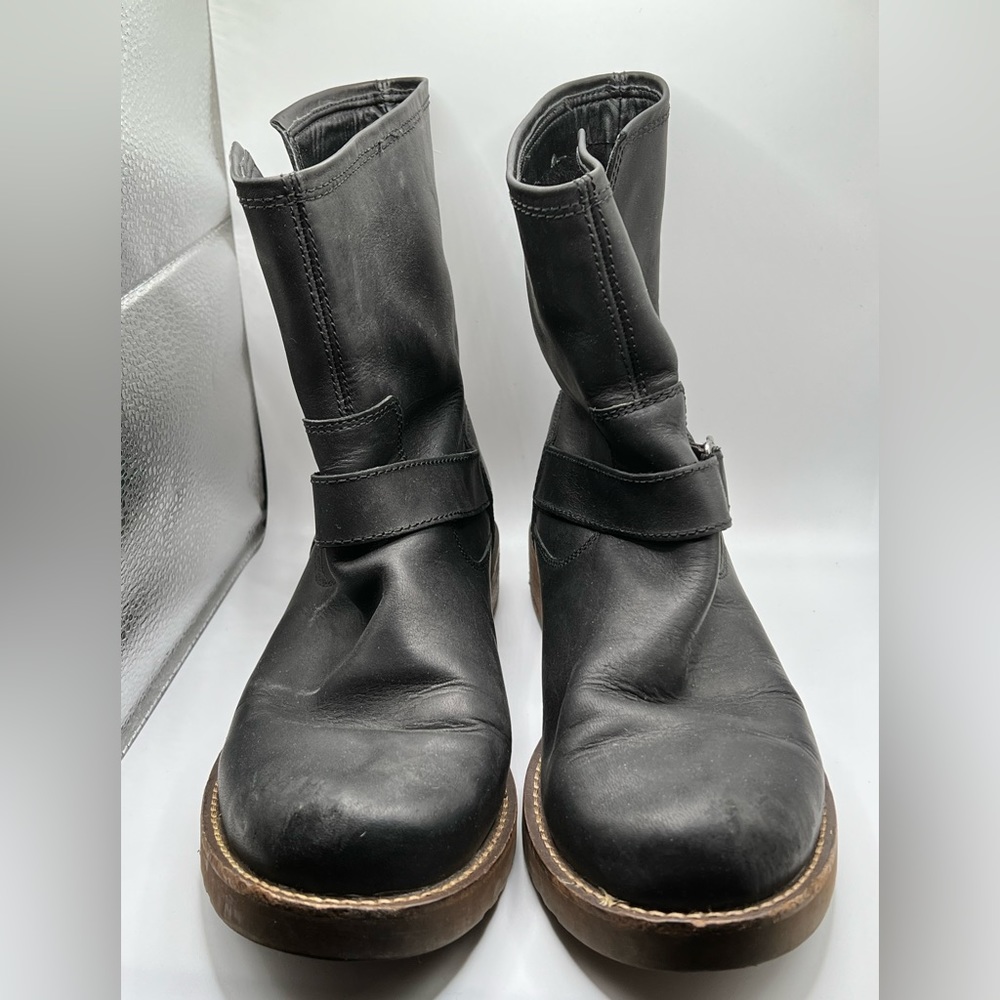 Dingo Moto Short Leather Boots Sz9